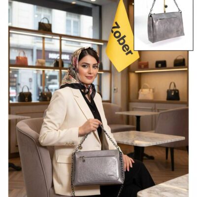 کیف زنانه زوبر مدل استار در رنگ بندی مشکی سفید کرمی سبز زرشکی طوسی عسلی و قهوه ای